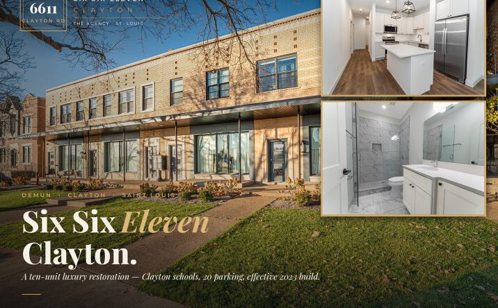 Pictures of Multifamily property located at 6611 Clayton Road, St Louis, MO 63117 for sales - image #1