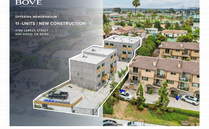 Pictures of Multifamily property located at 4784 Cereza Street, San Diego, CA 92102 for sales - image #1