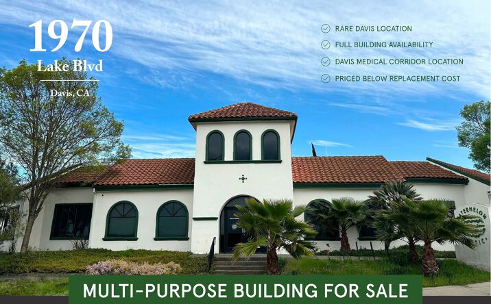 Pictures of Retail, Office property located at 1970 Lake Blvd, Davis, CA 95616-5663 for sales - image #1