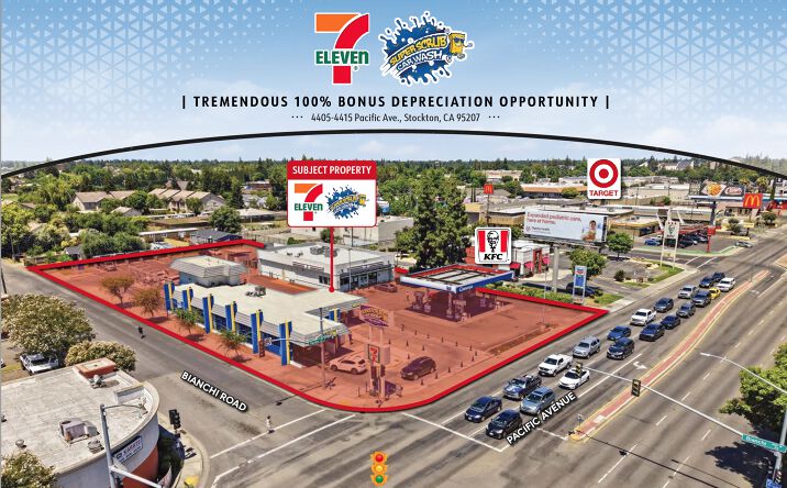 Pictures of Retail, Special Purpose property located at 4415 PACIFIC AVE, STOCKTON, CA 95207-7601 for sales - image #1