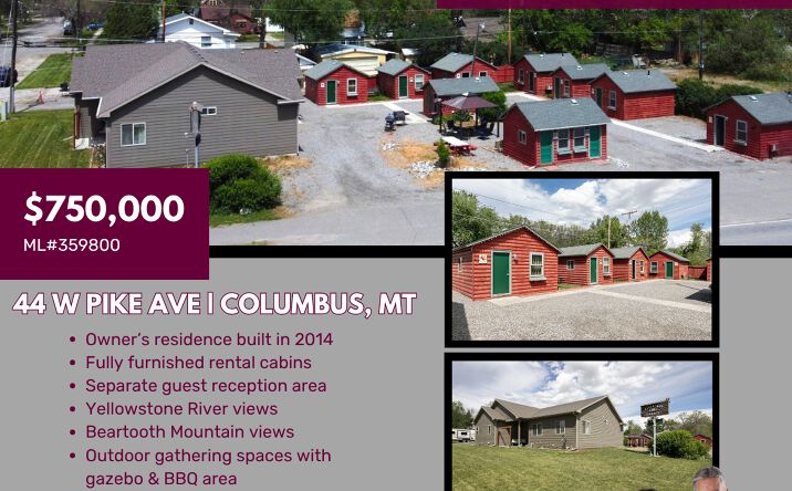 Pictures of Retail, Hospitality, Business for Sale property located at West Pike Avenue, Columbus, MT 59019 for sales - image #1