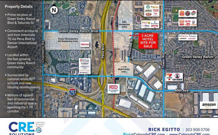 Pictures of Land property located at 4707 Telluride Street, Denver, CO 80249 for sales - image #1