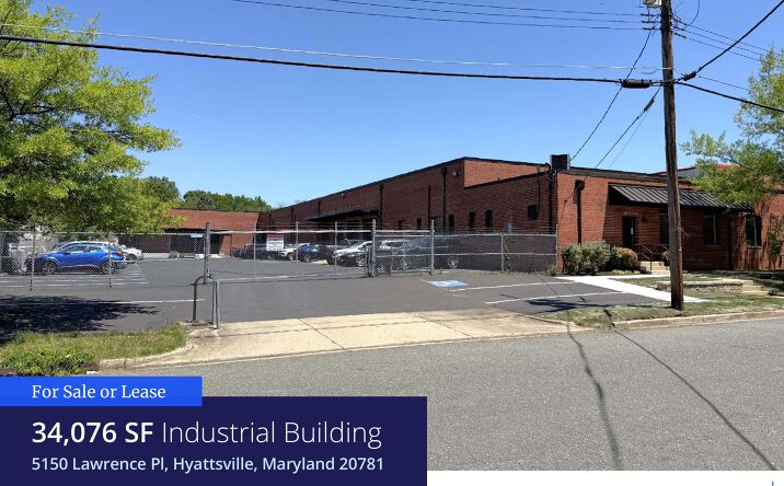 Pictures of Industrial property located at 5150 Lawrence Pl, Hyattsville, MD 20781 for sales - image #1