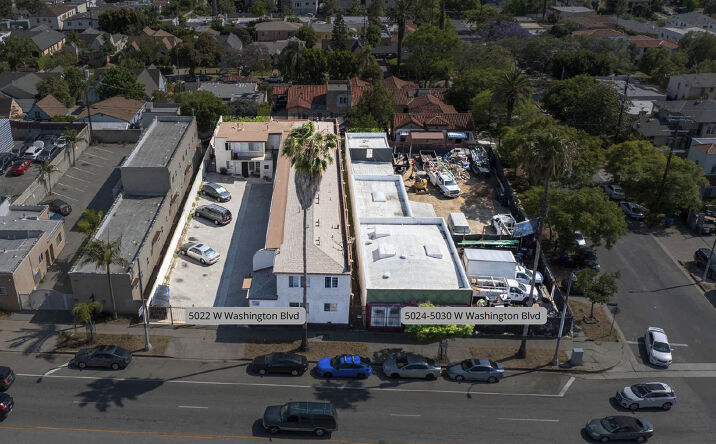 Pictures of Retail, Multifamily property located at 5022 West Washington Boulevard, Los Angeles, CA 90016 for sales - image #1