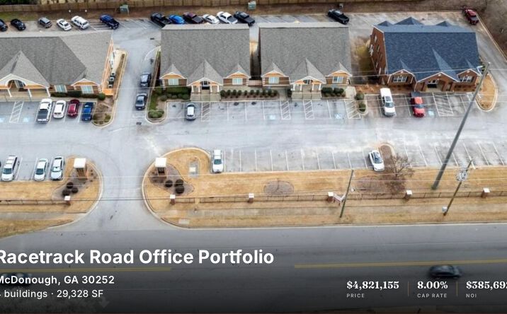 Pictures of Office property located at 300 Racetrack Road, McDonough, GA 30252, 360 Racetrack Road, McDonough, GA 30252, 370 Racetrack Road, McDonough, GA 30252, 390 Racetrack Road, McDonough, GA 30252 for sales - image #1