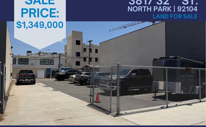 Pictures of Land property located at 3817 32nd Street, San Diego, CA 92104 for sales - image #1