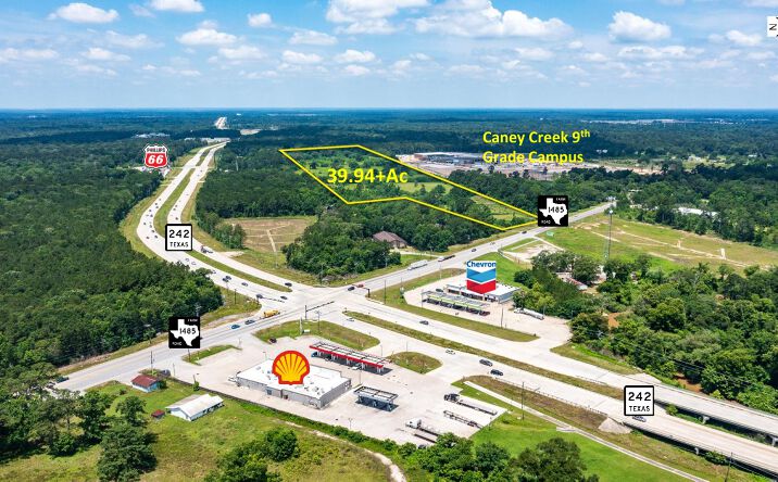 Pictures of Retail, Industrial, Land property located at 39.94+/-Ac FM 1485, Conroe, TX 77306 for sales - image #1