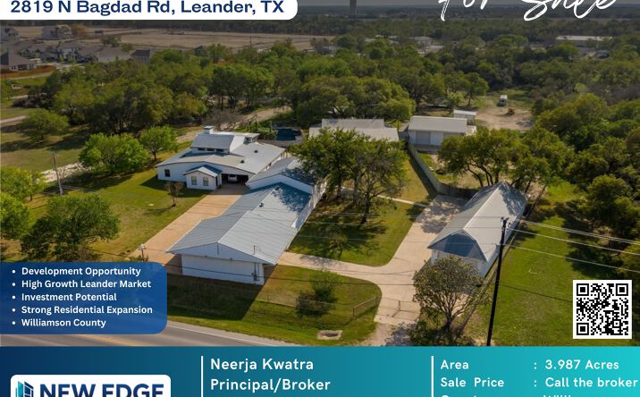 Pictures of Land property located at 2819 N Bagdad Rd, Leander, TX 78641 for sales - image #1