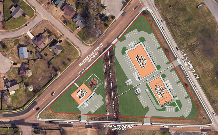 Pictures of Retail property located at Old Highway 78 & Magnolia Drive, Olive Branch, MS 38654 for sales - image #1