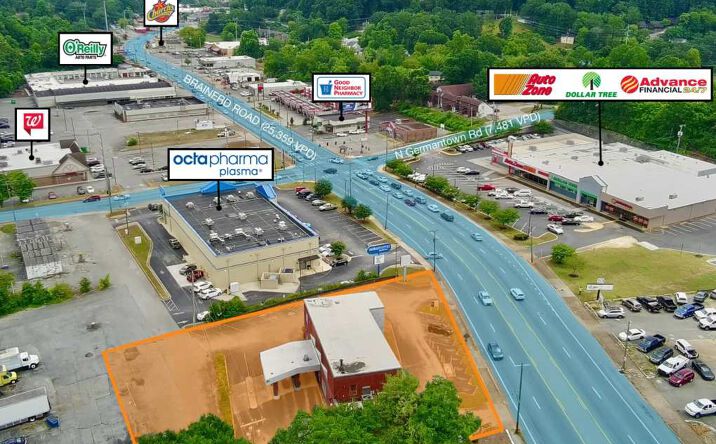 Pictures of Retail property located at 3535 Brainerd Rd, Chattanooga, TN 37411 for sales - image #1