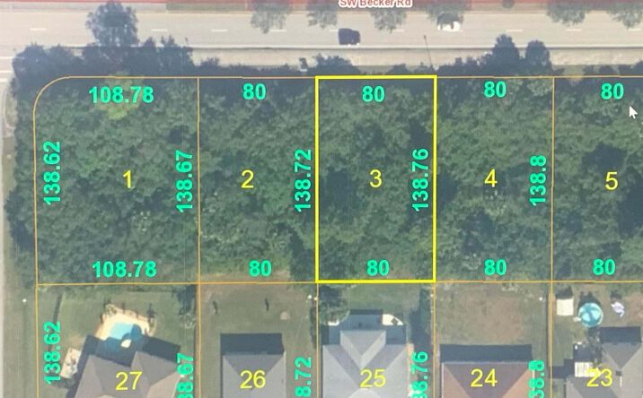 Pictures of Land property located at 326 SW Becker Road, Port St. Lucie, FL 34953 for sales - image #1