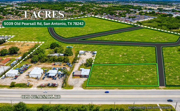Pictures of Land property located at 5039 Old Pearsall Road, San Antonio, TX 78242 for sales - image #1