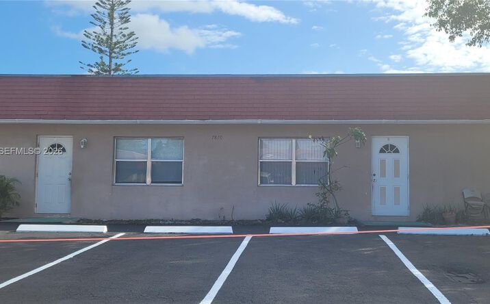 Pictures of Multifamily property located at 7870 SW 10th Ct, North Lauderdale, FL 33068 for sales - image #1