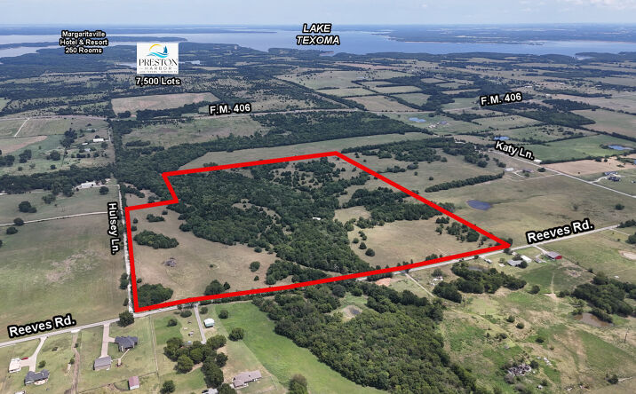 Pictures of Land property located at NEC Reeves Rd. & Hulsey Ln., Pottsboro, TX 75076 for sales - image #1