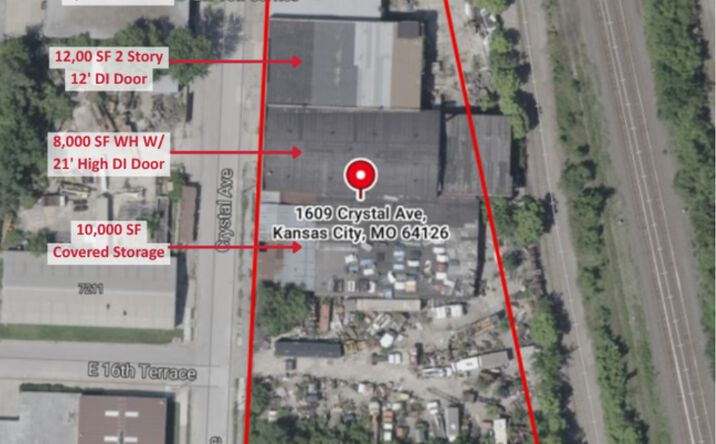 Pictures of Industrial property located at 1609 Crystal Avenue, Kansas City, MO 64129 for sales - image #1