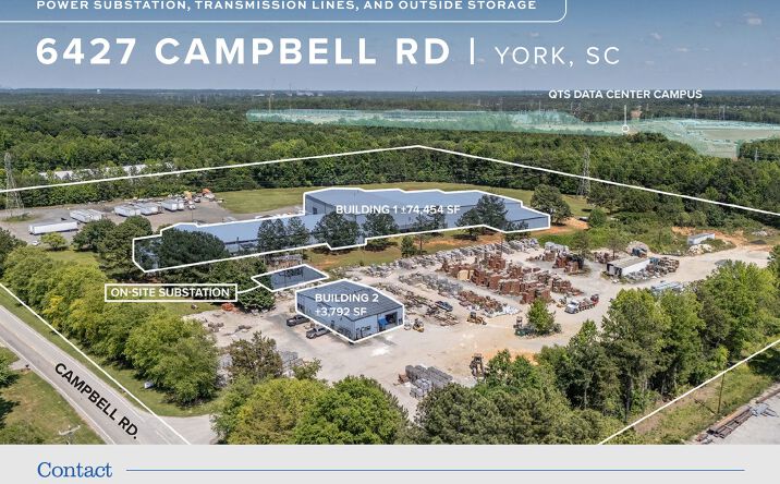 Pictures of Industrial property located at 6247 Campbell Road, York, SC 29745 for sales - image #1