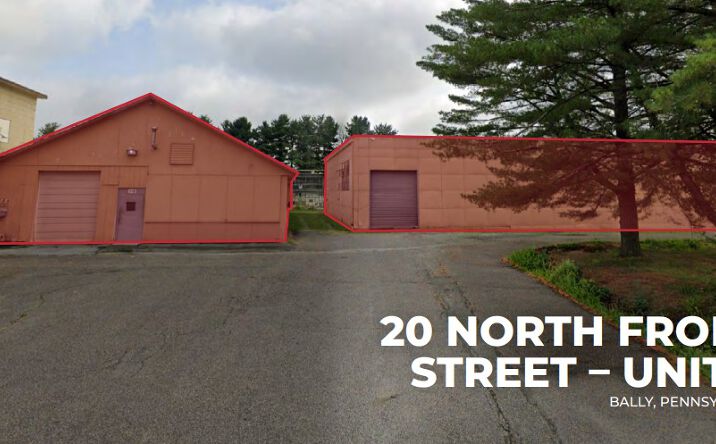 Pictures of Industrial property located at 20 N Front Street, Unit 4, Bally, PA 19555 for sales - image #1
