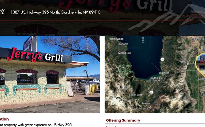 Pictures of Retail property located at 1387 U.S. Highway 395 North, Gardnerville, NV 89410 for sales - image #1