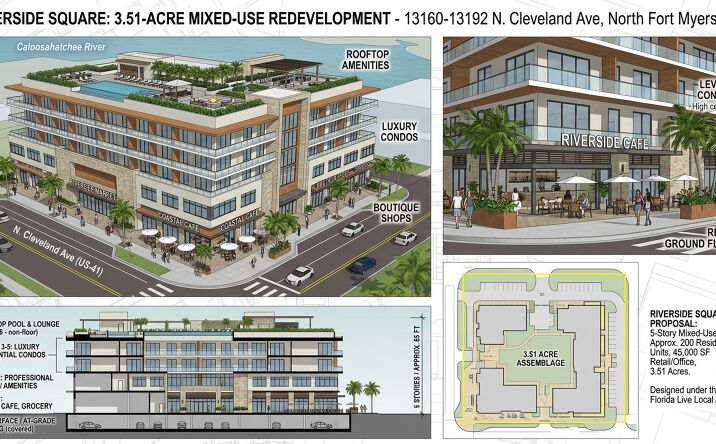 Pictures of Multifamily, Land, Retail property located at 13160 North Cleveland Avenue, North Fort Myers, FL 33903, 13170 North Cleveland Avenue, North Fort Myers, FL 33903, 13180 North Cleveland Avenue, North Fort Myers, FL 33903, 13192 North Cleveland Avenue, North Fort Myers, FL 33903 for sales - image #1