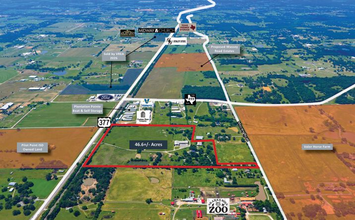 Pictures of Land property located at 11470 Massey Road, Pilot Point, TX 76258 for sales - image #1