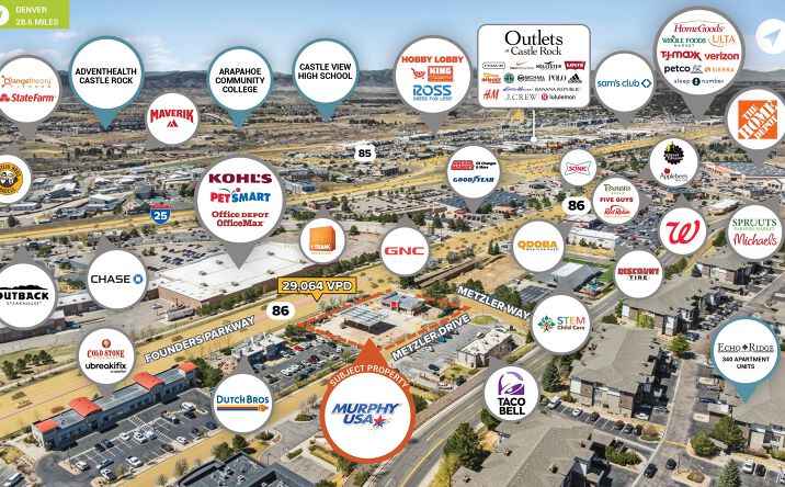 Pictures of Retail property located at 186 Metzler Drive, Castle Rock, CO 80108 for sales - image #1