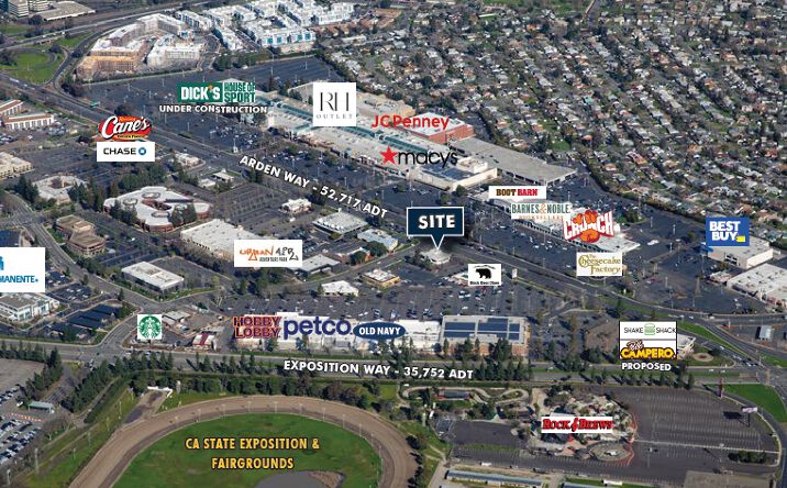 Pictures of Retail property located at 1800 ARDEN WAY, SACRAMENTO, CA 95815-5002 for sales - image #1