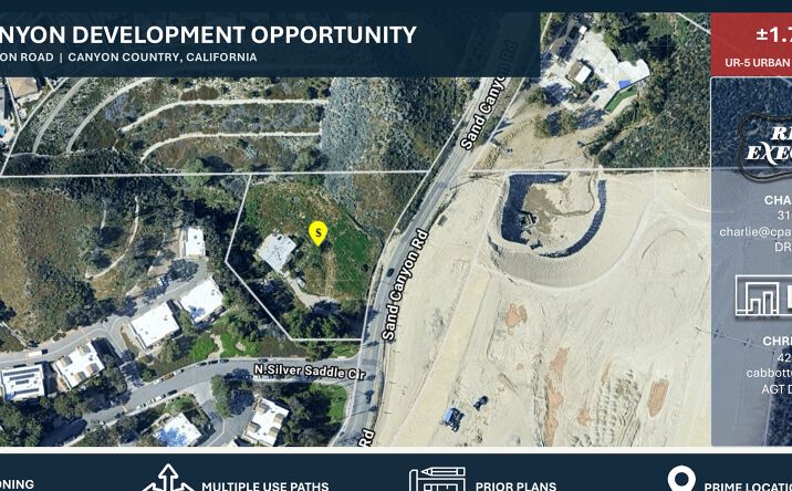 Pictures of Senior Living, Special Purpose, Land property located at 29025 Sand Canyon Road, Canyon Country, CA 91387-1748 for sales - image #1