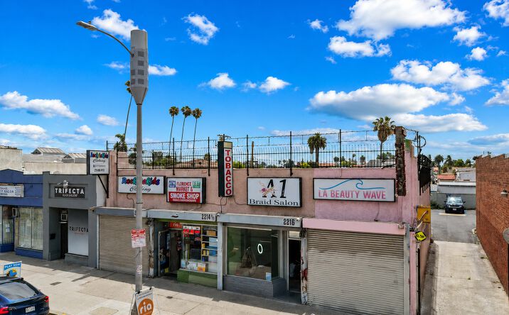 Pictures of Retail property located at 2214-2218 W Florence Ave, Los Angeles, CA 90033 for sales - image #1