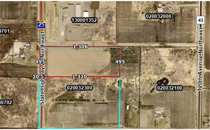 Pictures of Land property located at MN-25, Foley, MN 56329 for sales - image #1