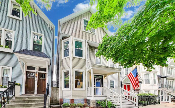 Pictures of Multifamily property located at 2245 W Melrose Street, Chicago, IL 60618 for sales - image #1