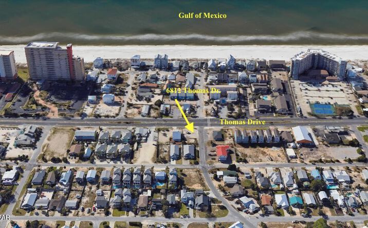 Pictures of Land property located at 6812 Thomas Drive, Panama City, FL 32408 for sales - image #1