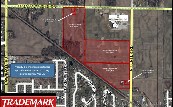 Pictures of Office, Industrial, Mixed Use property located at 4445 N CTR RD, SAGINAW, MI 48604-9444 for sales - image #1
