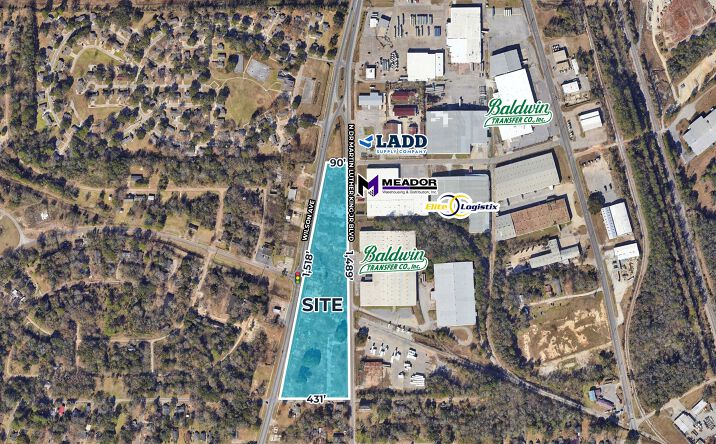 Pictures of Land property located at Wilson Ave & Dr Martin Luther King Jr Dr, Prichard, AL 39090 for sales - image #1