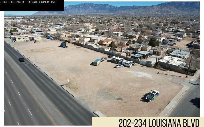 Pictures of Land property located at 202-234 Louisiana Blvd, Albuquerque, NM 87108 for sales - image #1