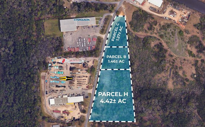 Pictures of Land property located at 4175 Halls Mill Rd, Mobile, AL 36693 for sales - image #1