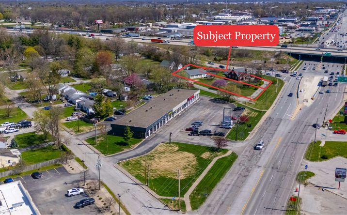 Pictures of Retail, Multifamily, Land property located at 7444 Pendleton Pike, Indianapolis, IN 46226 for sales - image #1