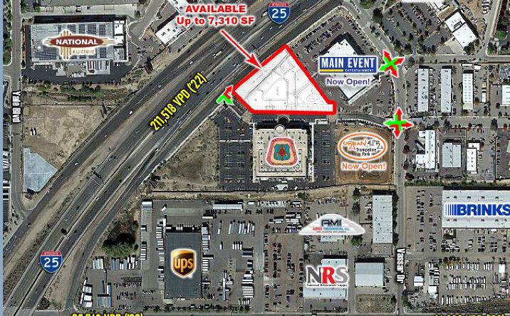 Pictures of Land, Retail property located at I-25 & Comanche Rd., Albuquerque, NM 87109 for sales - image #1