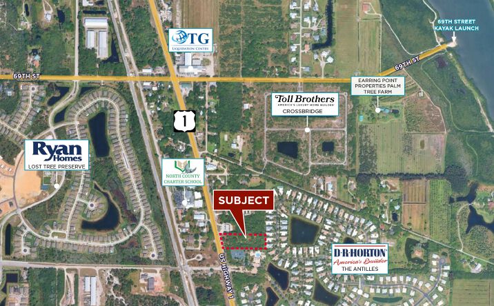Pictures of Land property located at 6580 US Highway 1, Vero Beach, FL 32967 for sales - image #1