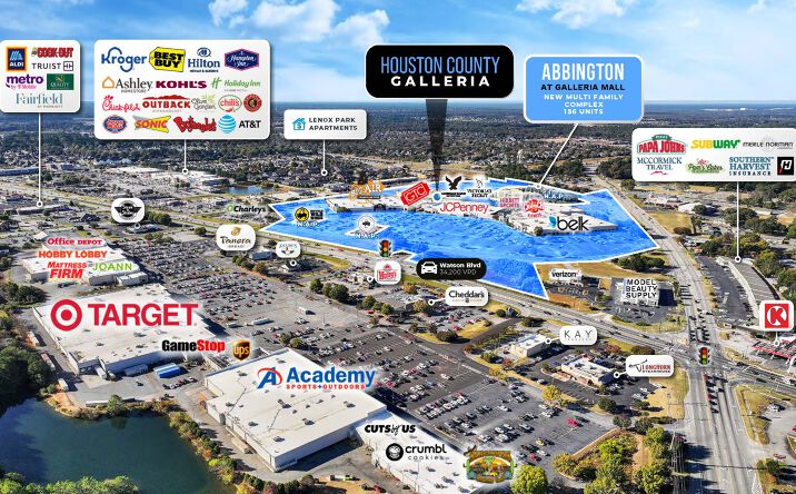Pictures of Retail property located at 2922 Watson Boulevard, Centerville, GA 31028 for sales - image #1