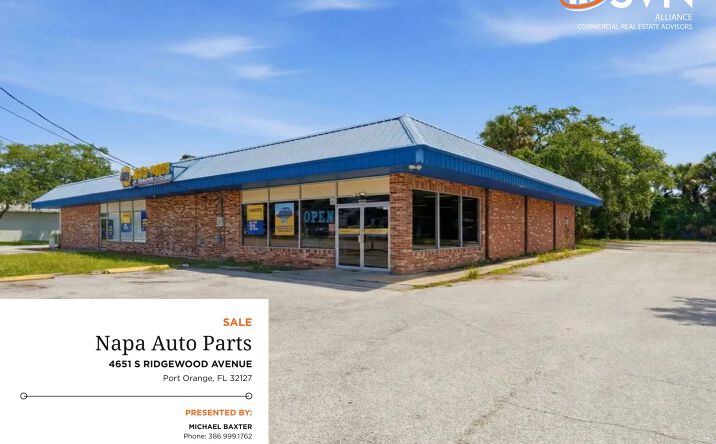 Pictures of Retail property located at 4651 S Ridgewood Avenue, Port Orange, FL 32127 for sales - image #1