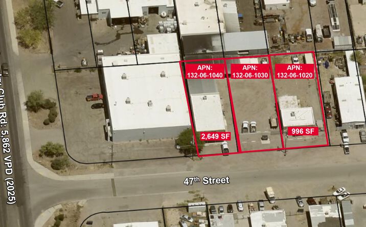Pictures of Industrial property located at 3125 - 3137 E. 47th St., Tucson, AZ 85714 for sales - image #1