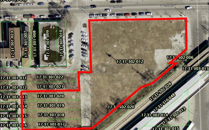 Pictures of Land property located at 2211 W 35TH PL, CHICAGO, IL 60609 for sales - image #1