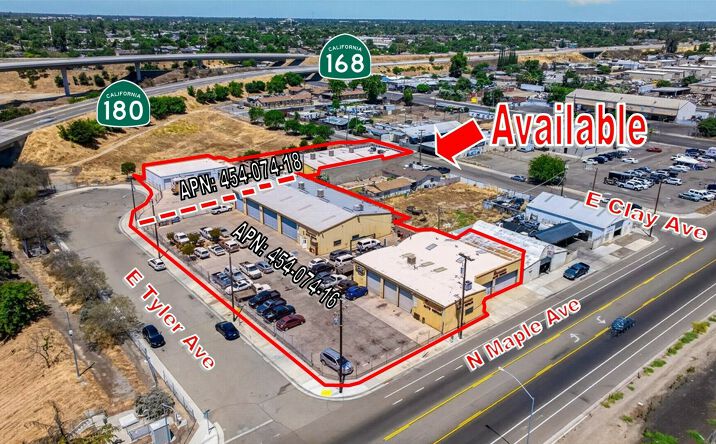 Pictures of Retail, Office, Industrial property located at 1017 N Maple Ave, Fresno, CA 93702, 4574 E Clay Ave, Fresno, CA 93702 for sales - image #1