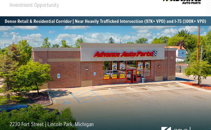 Pictures of Retail property located at 2230 Fort Street, Lincoln Park, MI 48146 for sales - image #1