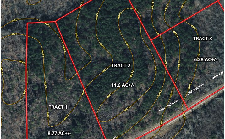 Pictures of Land property located at Rose Ceek Rd. Tract, Selmer, TN 38375 for sales - image #1