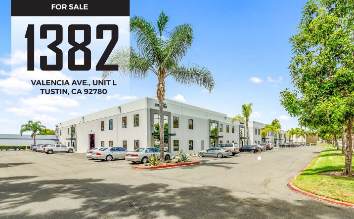 Pictures of Office, Industrial property located at 1382 Valencia Ave, Unit L, Tustin, CA 92780 for sales - image #1