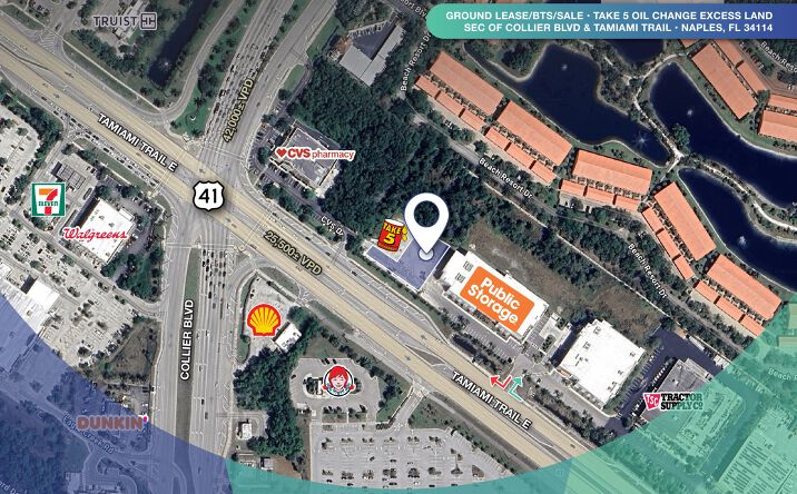 Pictures of Retail, Office, Land property located at Sec of Collier Blvd & Tamiami Trail, Naples, FL 34114 for sales - image #1