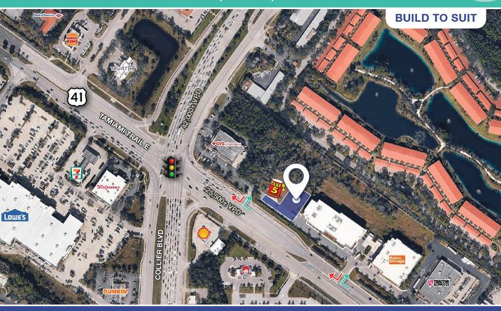 Pictures of Retail, Office, Land property located at Sec of Collier Blvd & Tamiami Trail, Naples, FL 34114 for sales - image #1