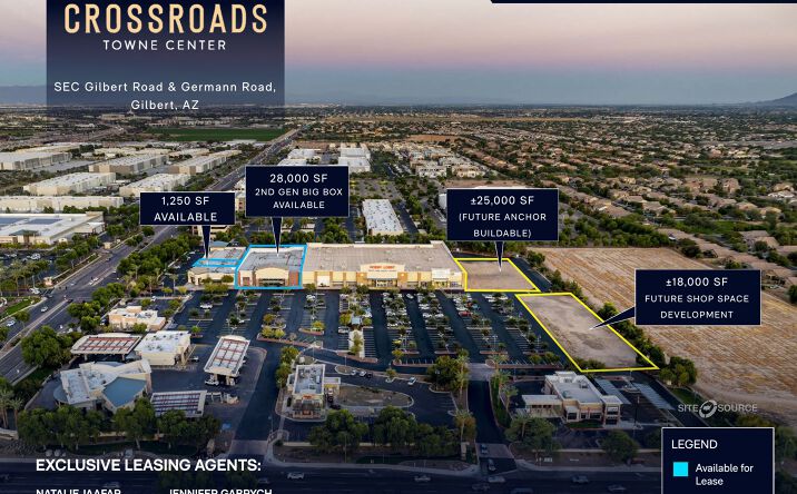 Pictures of Retail property located at SEC Gilbert Road & Germann Road, Gilbert, AZ 85286-1526 for sales - image #1
