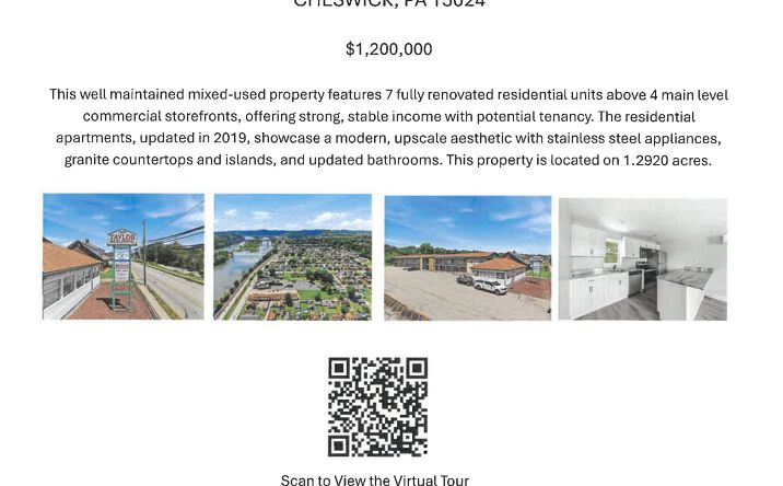 Pictures of Mixed Use property located at 1331 Freeport Road, Cheswick, PA 15024 for sales - image #1